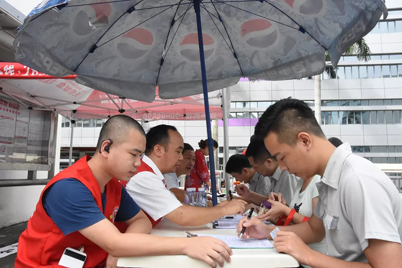 2019年8月mk体育员工无偿献血传递温暖